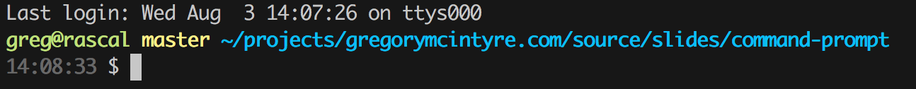 Custom prompt